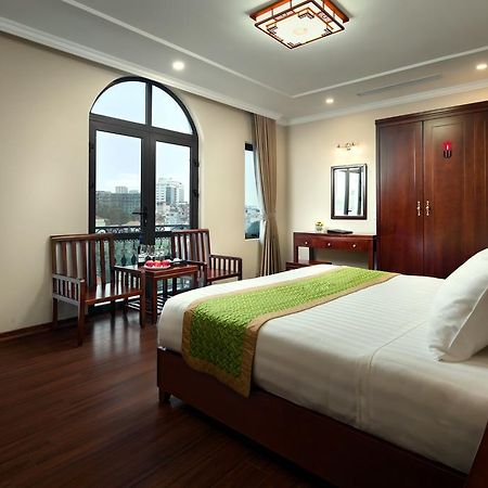 Binh Anh Hotel Hanoi Bagian luar foto