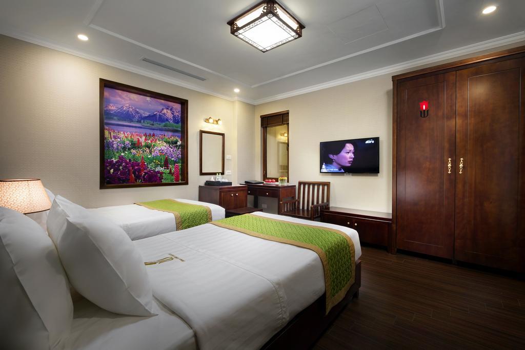 Binh Anh Hotel Hanoi Bagian luar foto