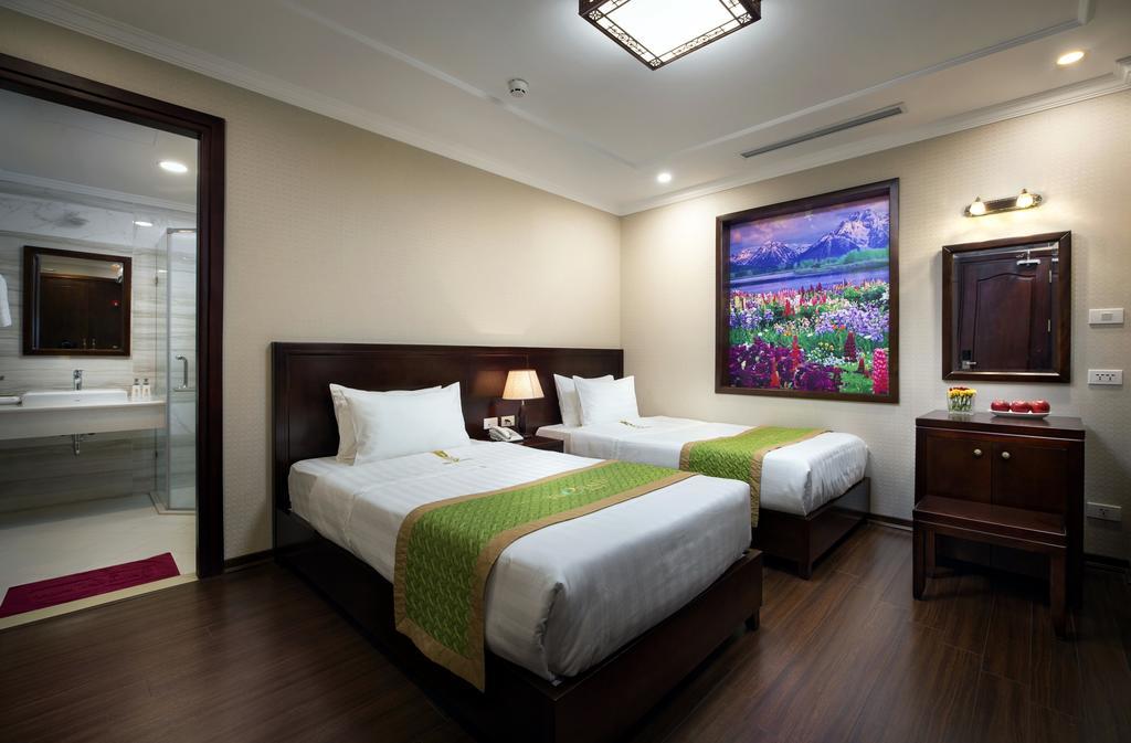 Binh Anh Hotel Hanoi Bagian luar foto