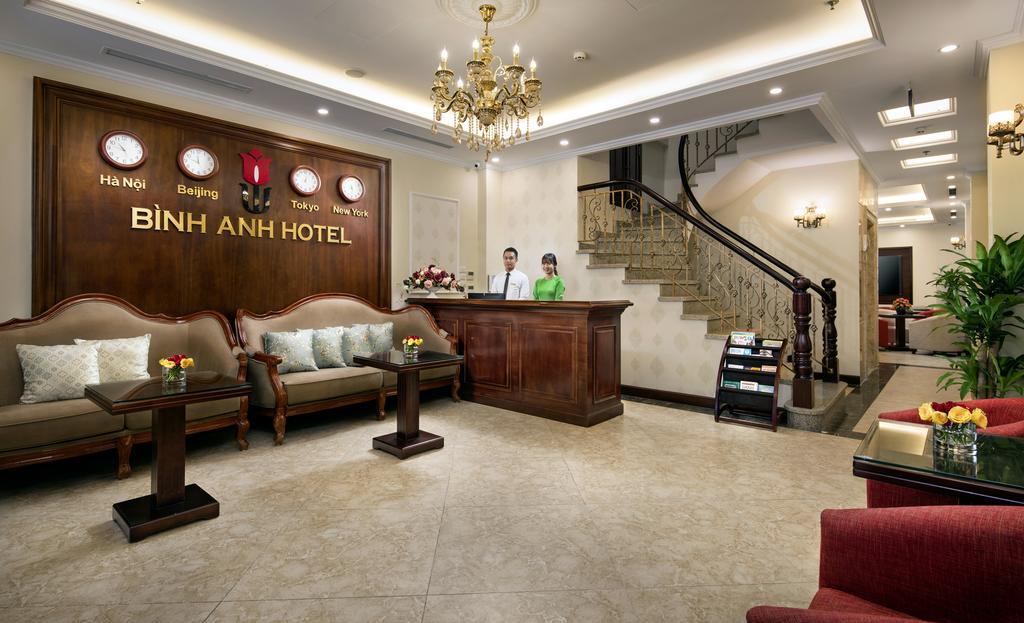 Binh Anh Hotel Hanoi Bagian luar foto