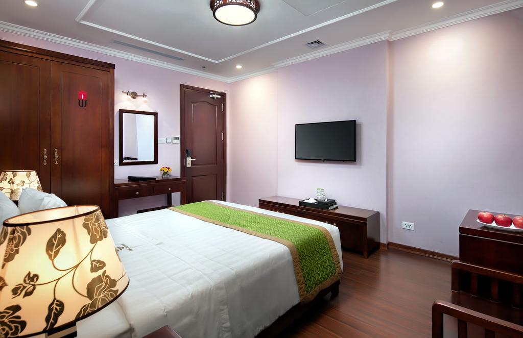 Binh Anh Hotel Hanoi Bagian luar foto