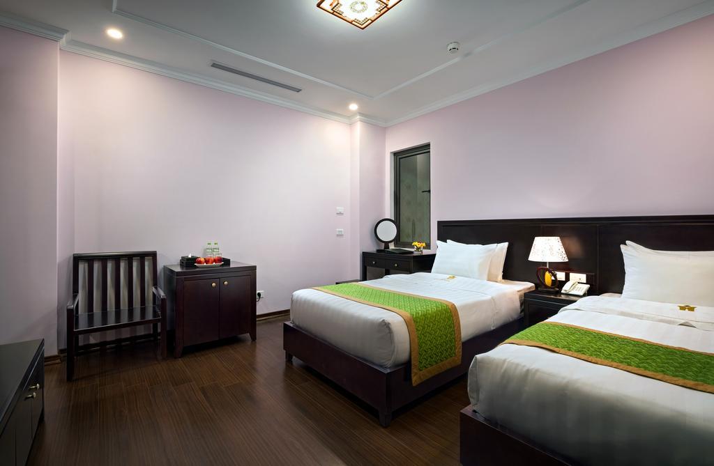 Binh Anh Hotel Hanoi Bagian luar foto