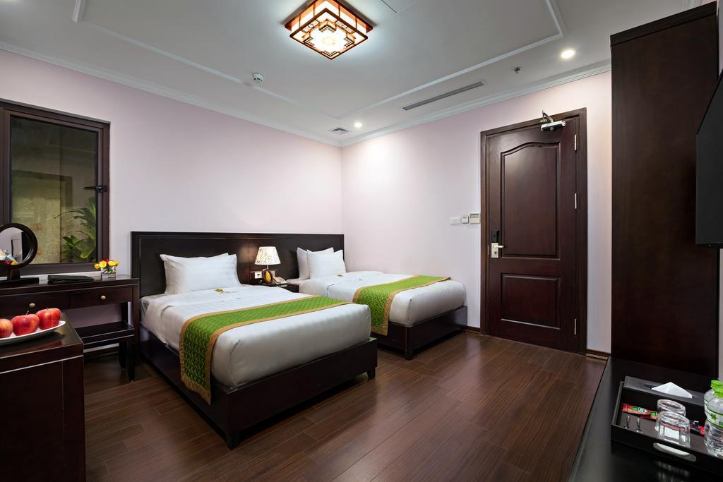Binh Anh Hotel Hanoi Bagian luar foto