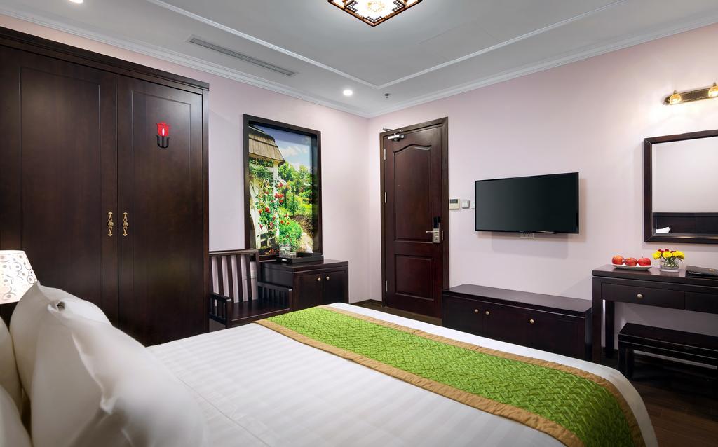 Binh Anh Hotel Hanoi Bagian luar foto