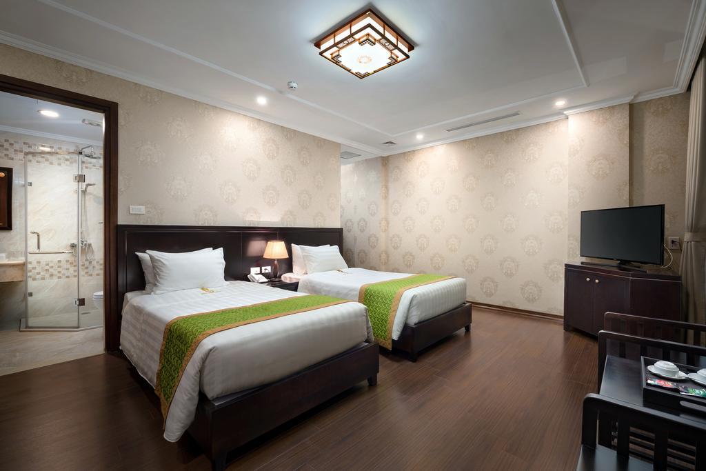 Binh Anh Hotel Hanoi Bagian luar foto