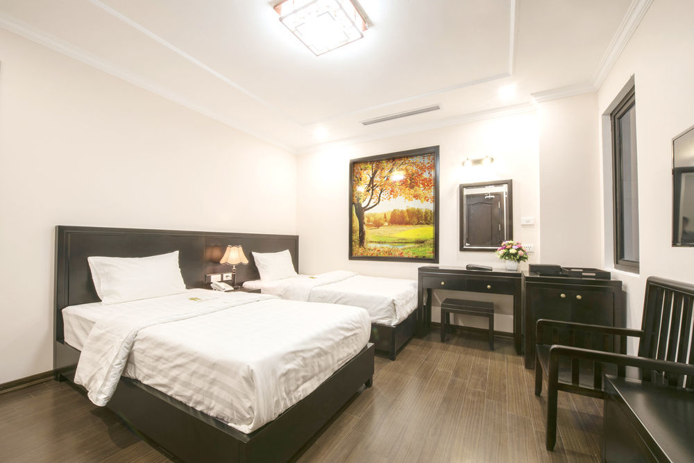 Binh Anh Hotel Hanoi Bagian luar foto