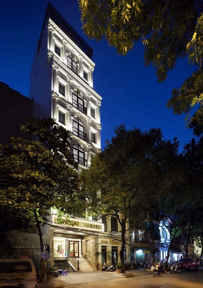 Binh Anh Hotel Hanoi Bagian luar foto