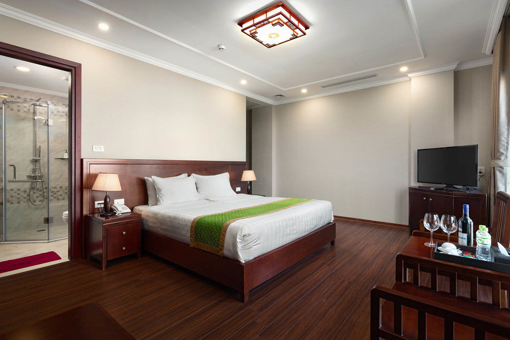 Binh Anh Hotel Hanoi Bagian luar foto