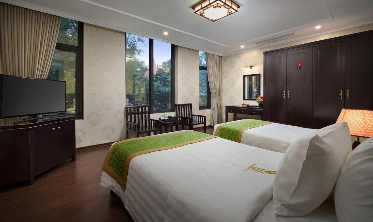 Binh Anh Hotel Hanoi Bagian luar foto